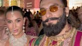 Ranveer Singh Poses With Kim Kardashian at the Ambani Wedding, Breaks the Internet | See Pic - News18