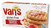 Van’s Gluten Free Waffles Recalled: FDA Says Product Could Pose Serious Allergy Risk