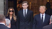 When Barron Trump starts college in fall 2024, will Melania Trump follow him?