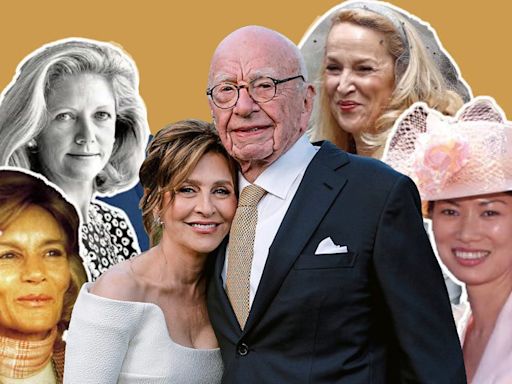 Rupert Murdoch's love Elena Zhukova, and the story of his many wives