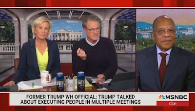 ‘THIS IS INSANE!’ Morning Joe Crew Goes Off on Trump Allegedly Calling For Executions of Staffers