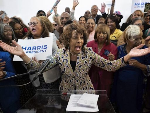 Maxine Waters lauds Harris-Walz ticket as ‘opportunity for transformation’