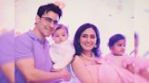 Pankhuri Awasthy And Gautam Rode Reveal Twin Babies' Faces To The World On 1st Birthday. See Post