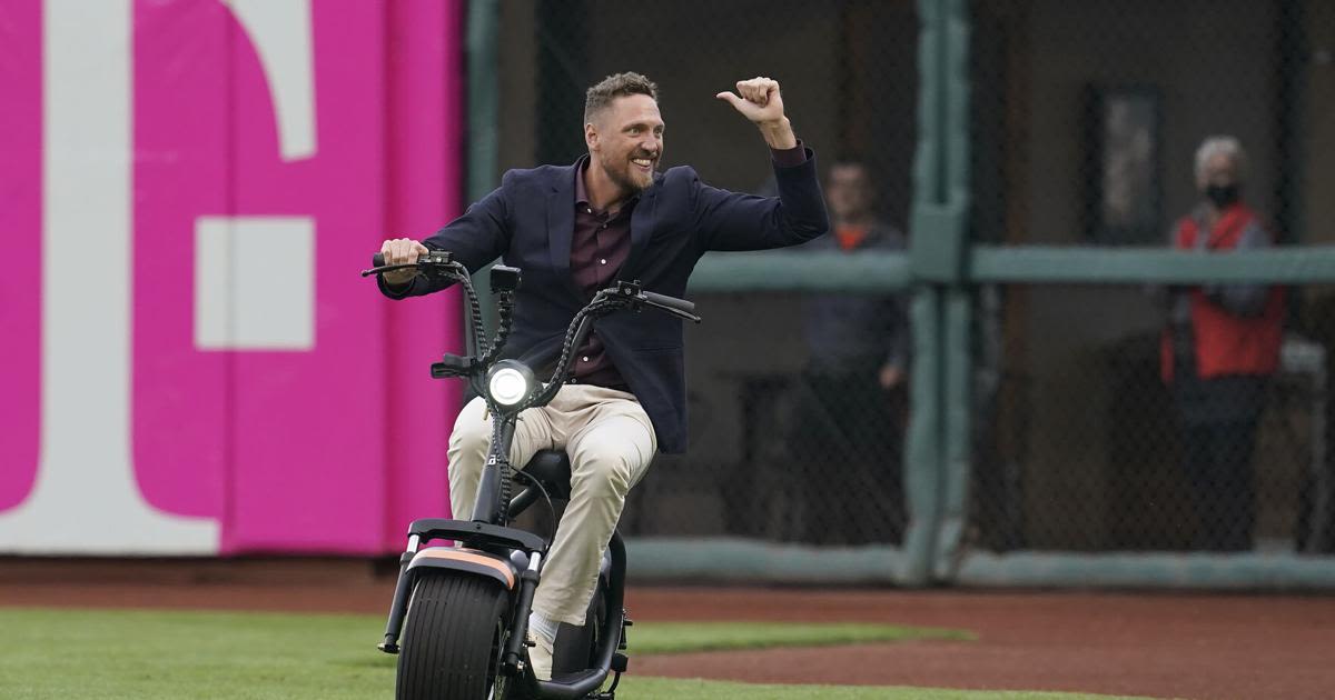 Hunter Pence swings for fences with climate work