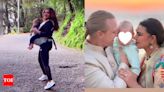 New mom Aashka Goradia goes 4km hiking with toddler son William; writes ‘First highest elevation for little guy’ | - Times of India