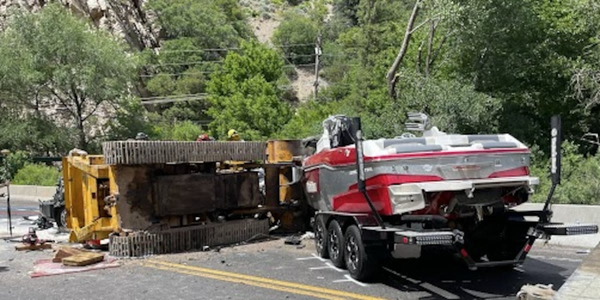 Father, 16-year-old daughter killed in crash after bulldozer fell on vehicle, officials say