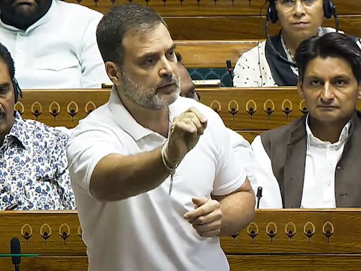 Budget 2024: BJP backstabbed middle class; country trapped in lotus ’Chakravyuh’, says Rahul Gandhi in Lok Sabha | Mint