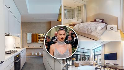 Irina Shayk lists her spacious West Village duplex for $4.2M — there’s even room for a ‘movie theater’