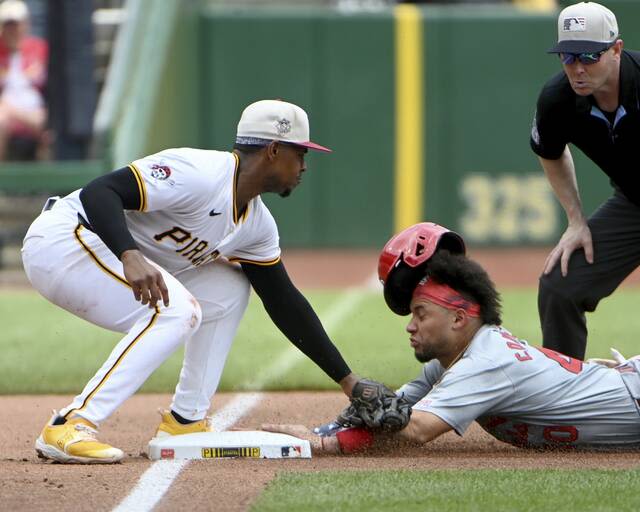 Whether Pirates third baseman Ke'Bryan Hayes can return this season 'still to be determined'