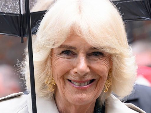 Hold on—Why Did Queen Camilla Just Wear This Out-There Animal Print Three Times in Two Weeks?!