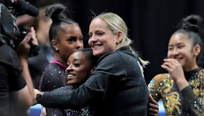 Cecile and Laurent Landi helped Simone Biles reach new heights. The Olympics will serve as a homecoming for the coaches.