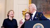 Biden sings happy birthday to released prisoner’s daughter as she wipes away tears in emotional moment
