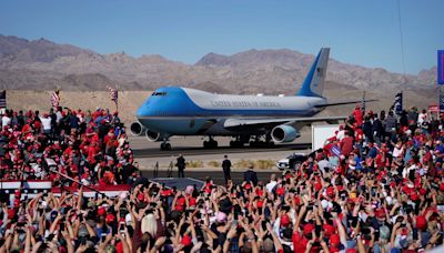 Trump ‘absolutely’ wants to ditch Biden’s Air Force One color scheme for his beloved red, white and dark blue