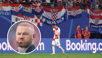 ‘It’s hard to watch’ Wayne Rooney offers sympathy to Luka Modric after Croatia heartbreak