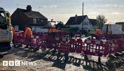 Peterborough Road in Farcet reopens after water main repair