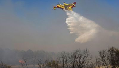 Incendios forestales en Cuenca, Guadalajara, Alicante, Málaga o Murcia