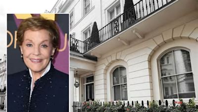 Julie Andrews lived in a luxurious mansion in one of London's 'most beautiful' areas - put on the market for £24million