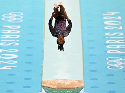 Watching Simone Biles compete is a gift. Appreciate it at Paris Olympics while you can