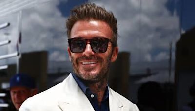 David Beckham rinnova l'accordo con Safilo, la licenza diventa perpetua