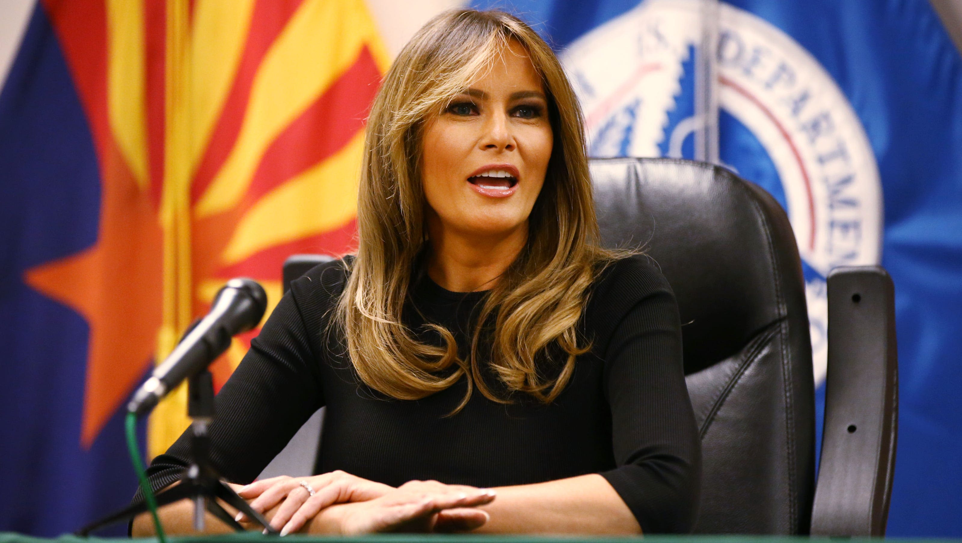 Former first lady Melania Trump won't speak at RNC. When was she last in Arizona?
