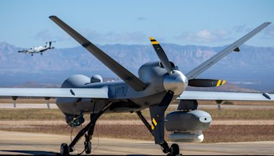 MQ-9 Reaper drone equipped with new EW pod that makes it a 'black hole' that can 'disappear off of enemy radar,' top Marine general says