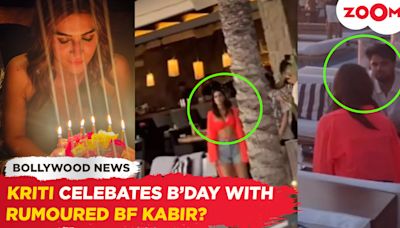 Kriti Sanon celebrates birthday with rumoured boyfriend Kabir Bahia; Pics go VIRAL