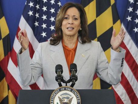 VP Harris campaigns to stop gun violence with Maryland Senate candidate Alsobrooks