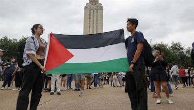 Casi un centenar de universitarios de Los Ángeles detenidos en protestas pro palestinas