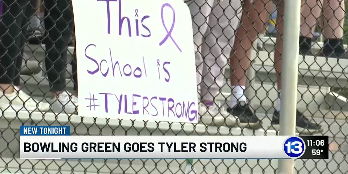 Bowling Green goes #TylerStrong after student diagnosed with cancer