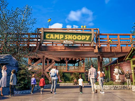 Knott’s Berry Farm announces new opening date for updated Camp Snoopy area