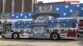 New 'rolling billboard' mural honors firefighters in Hamilton