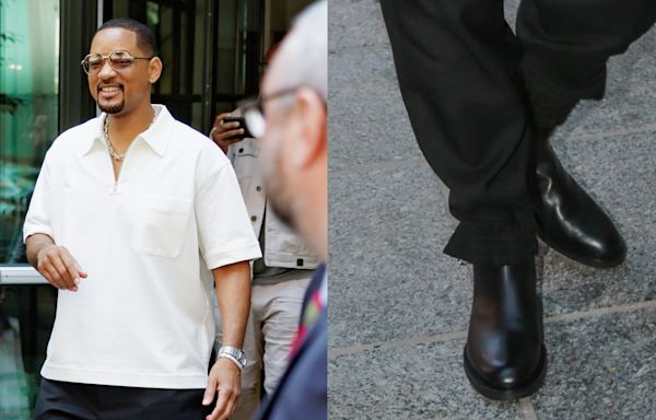 Will Smith Gets Sleek in Leather Boots for ‘Bad Boys: Ride or Die’ Promo Tour in NYC