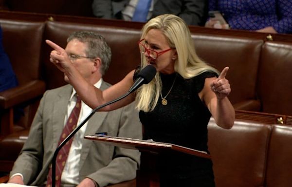 Marjorie Taylor Greene booed on House floor | CNN Politics