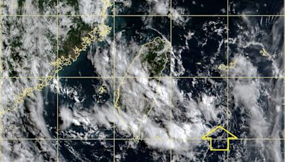 一圖分析「沒發展成功」小渦旋 鄭明典：潮濕空氣已到台上空