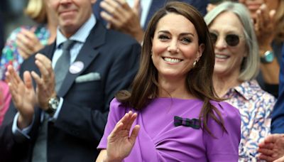 Kate Middleton deslumbra en la final de Wimbledon junto a la Princesa Carlota