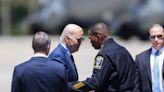 President Joe Biden visits with NC families of officers killed in Charlotte shooting