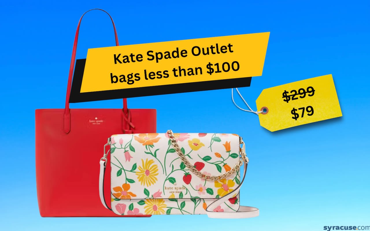 Kate Spade Outlet has beautiful purses under $100 for a limited time