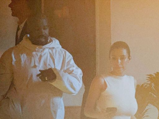 Bianca wears tiny hotpants and tight top during date night with husband Kanye