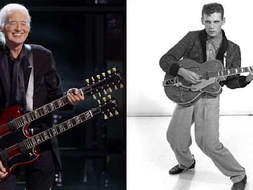 Led Zeppelin's Jimmy Page pays tribute to the 'Titan of Twang', late guitar legend Duane Eddy