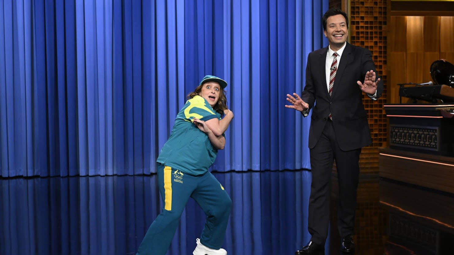 Viral Australian Olympic Breakdancer Raygun Gets the Jimmy Fallon Treatment