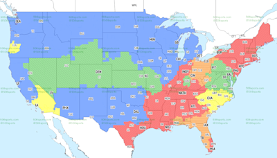 If you're in the red, you'll get Titans vs. Jets on TV