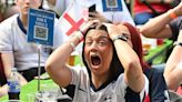 England fans in delirium as Three Lions take lead against Slovakia