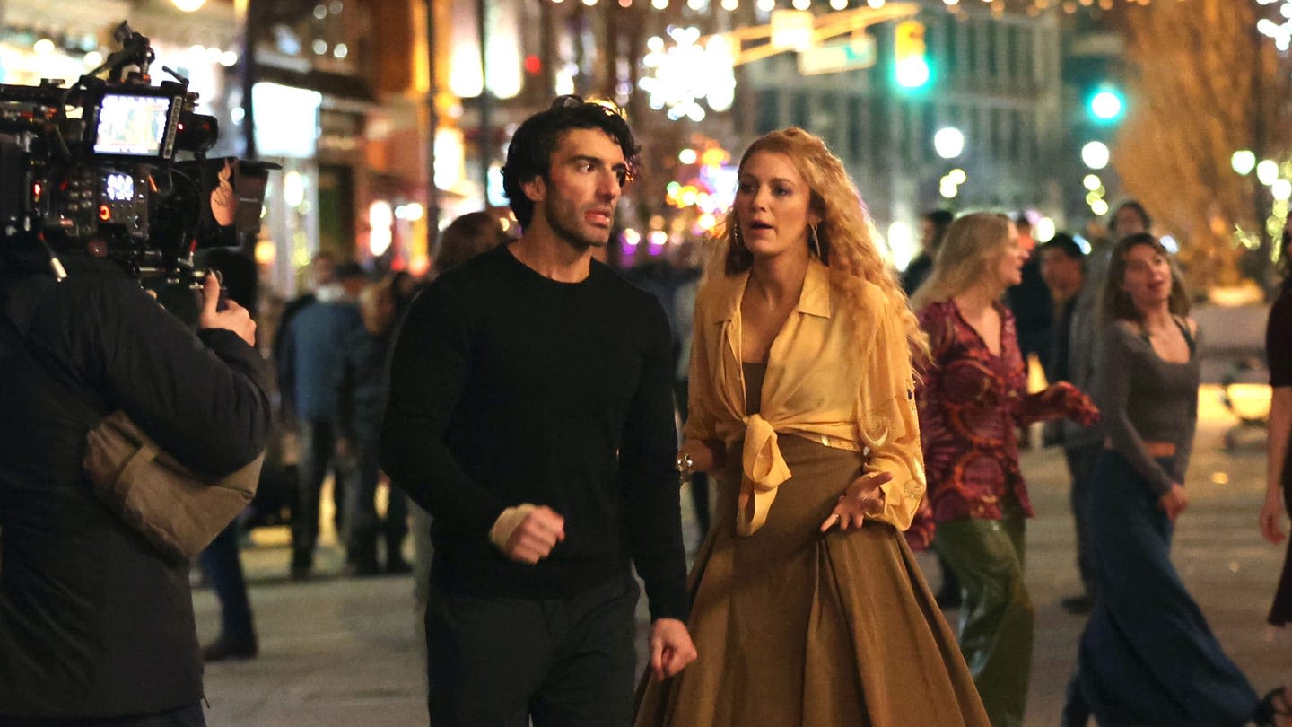 TMZ Insiders Say Blake Lively Felt Justin Baldoni "Fat-Shamed" Her, "Lingered" on a Kiss Too Long