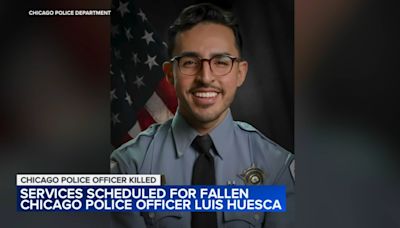 Funeral to be held next week for fallen Chicago Police Officer Luis Huesca