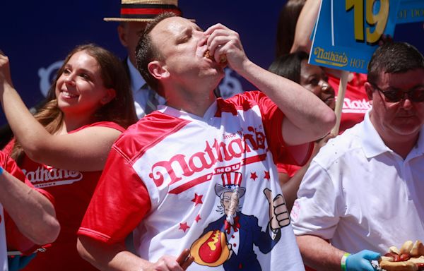 Joey Chestnut, the 16-time Nathan's champ, aims to pull off a remarkable feat from afar