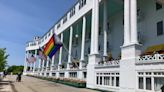 Pride flag flies for first time at Mackinac Policy Conference during LGBTQ Pride Month
