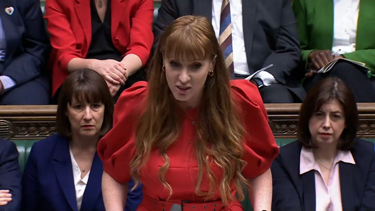 Labour’s Angela Rayner calls Sunak a ‘pint-size loser’ as she claims Boris Johnson was Tory party’s ‘biggest election winner’