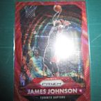 #換新收藏#[JAMES JOHNSON][SILVER][PRIZM][紅亮][限量/350][2015-16]~