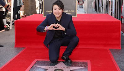 Pianist Lang Lang Honored With Star On The Hollywood Walk Of Fame