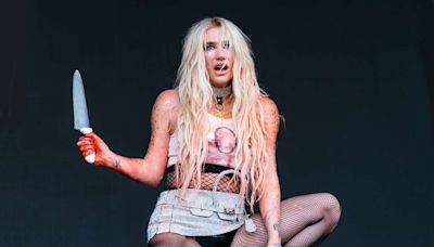Kesha says prop blade was switched for 'real butcher knife' without her knowledge during Lollapalooza performance